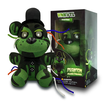 VNKVTL Phantom Freddy Plush Birthday Gift for Kids, Freddy Stuffed Animal with Soft and Comfortable Cotton, Decor Phantom Freddy Plushies, Toy Freddy Plush for All Ages, 7 Inch Game Plush - US