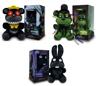VNKVTL Collectible Stuffed Combo 3 Character Nightmare Plush + Phantom Freddy Plush + Shadow Bonnie Plush Birthday Gift For Kids, For All Ages, 7 plush