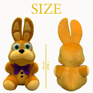 VNKVTL: Spring Bonnie Plush - Valentines Day Stuffed Animals for Kids | Bonnie Plushie - Bonnie Bear Plush | Toy Bonnie Plushie - Plush Birthday Gift for Kids | 7 Inches - US