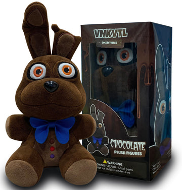 VNKVTL: Chocolate Bonnie Plush - Valentines Day Stuffed Animals for Kids | Bonnie Plushie - Baby Stuffed Animal Gift Set | Toy Bonnie Plushie - Plush Birthday Gift for Kids | 7 Inches - US