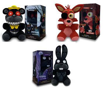 VNKVTL Collectible Stuffed Combo 3 Character Nightmare Plush + Foxy Red Plush + Shadow Bonnie Plush Birthday Gift For Kids, For All Ages, 7 plush