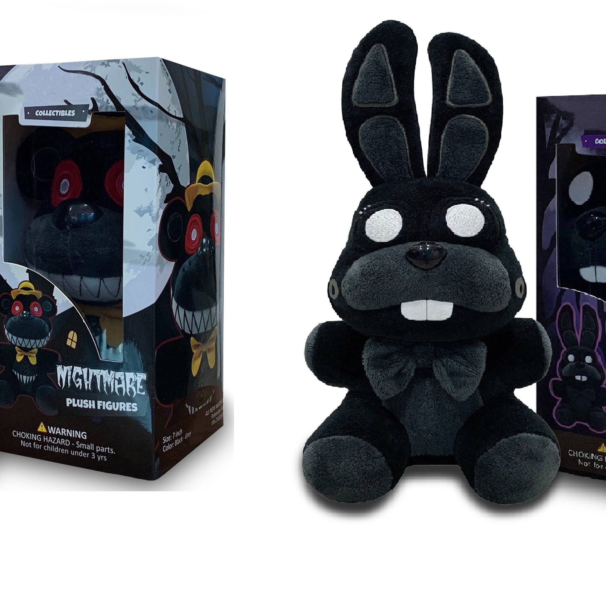 Collectible Stuffed VNKVTL Combo 2 Character Nightmare Plush + Shadow Bonnie Plush Birthday Gift For Kids, Spring Trap Plush With Soft And Comfortable Cotton, Phantom Freddy For All Ages, 7 plush